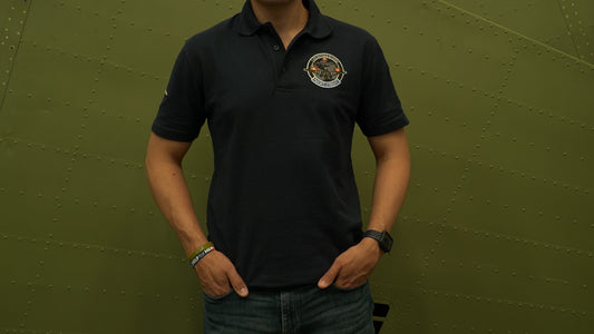 Navy Blue Night Fright Polo Shirt